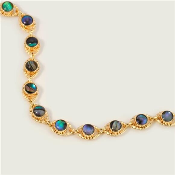 Bracelet for Women 14K Gold Plated Dainty Chain Simple Jewelry Cute Handmade - Picture 4 of 7